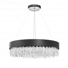 Schonbek 1870 S3526-701O - Soleil 26IN LED 3000K/3500K/4000K 120V-277V Pendant in Polished Nickel with Optic Crystal