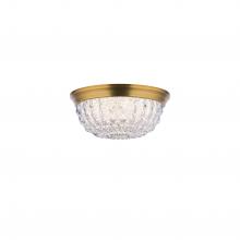 Schonbek 1870 S5209-702O - Genoa 9in LED 3000K/3500K/4000K 120V-277V Flush Mount in Polished Chrome with Clear Optic Crystal