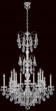 Schonbek 1870 ST1952N-48H - Sonatina 14 Light 120V Chandelier in Antique Silver with Heritage Handcut Crystal