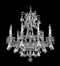 Schonbek 1870 6949-23H - Sophia 9 Light 120V Chandelier in Etruscan Gold with Heritage Handcut Crystal