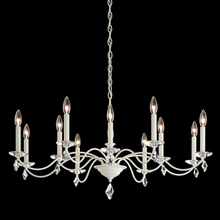 Schonbek 1870 MD1012N-23H - Modique 12 Light 110V Chandelier in Etruscan Gold with Clear Heritage Crystal