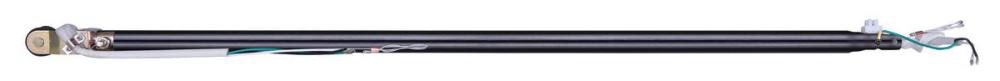 Downrod, 36" BK Color, for CP48DW, CP56DW, CP60DW, With 67" Lead Wire and Safety Cable