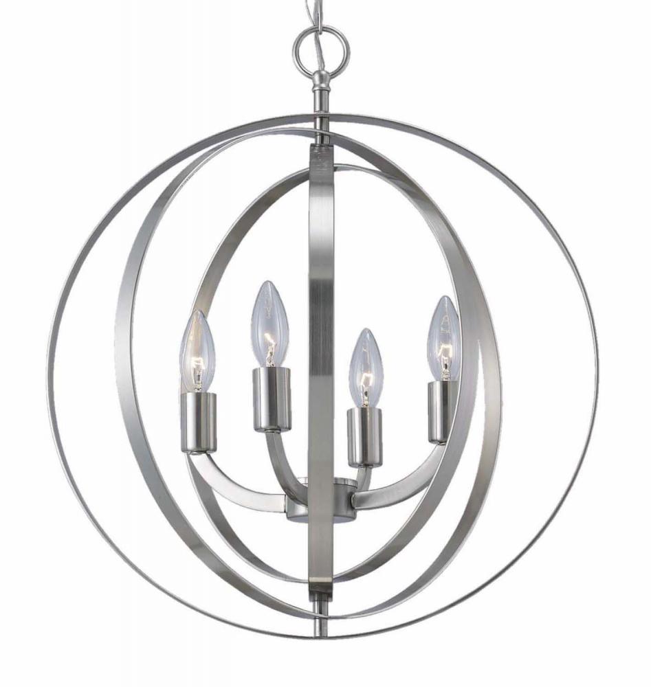 Meridian 4 Light Chandelier