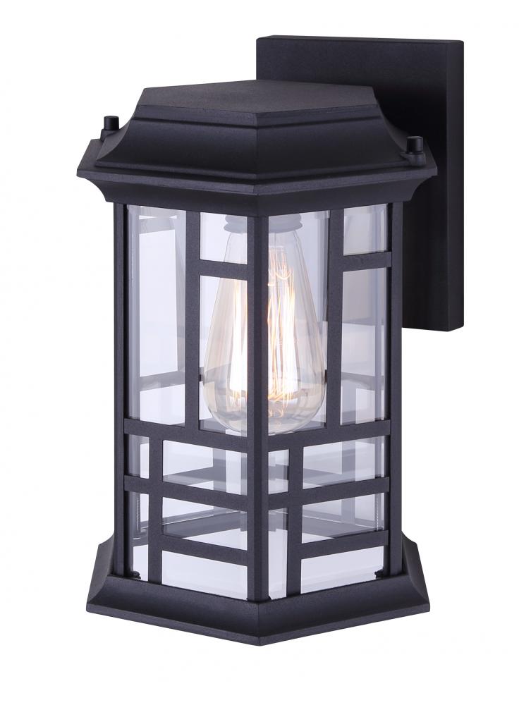 CHANTRY, 1 Lt Outdoor Down Light, Clear Glass, 100W Type A, 8 1/4" W x 11" H x 8 1/4" D