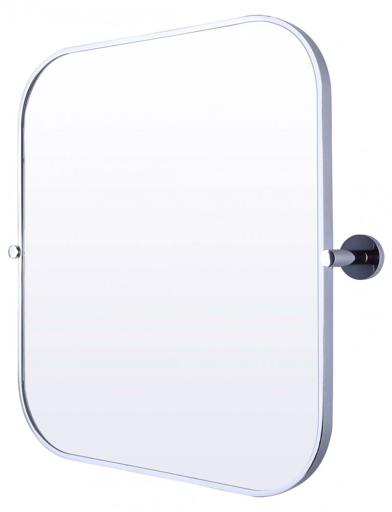 Mirror, Cain, RT31CH2023, Metal Frame Mirror, 20" W x 23" H x 3.75" D