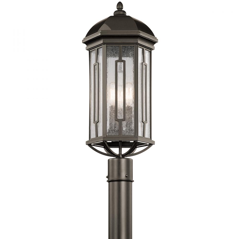 Galemore 3 Light Post Light Olde Bronze®