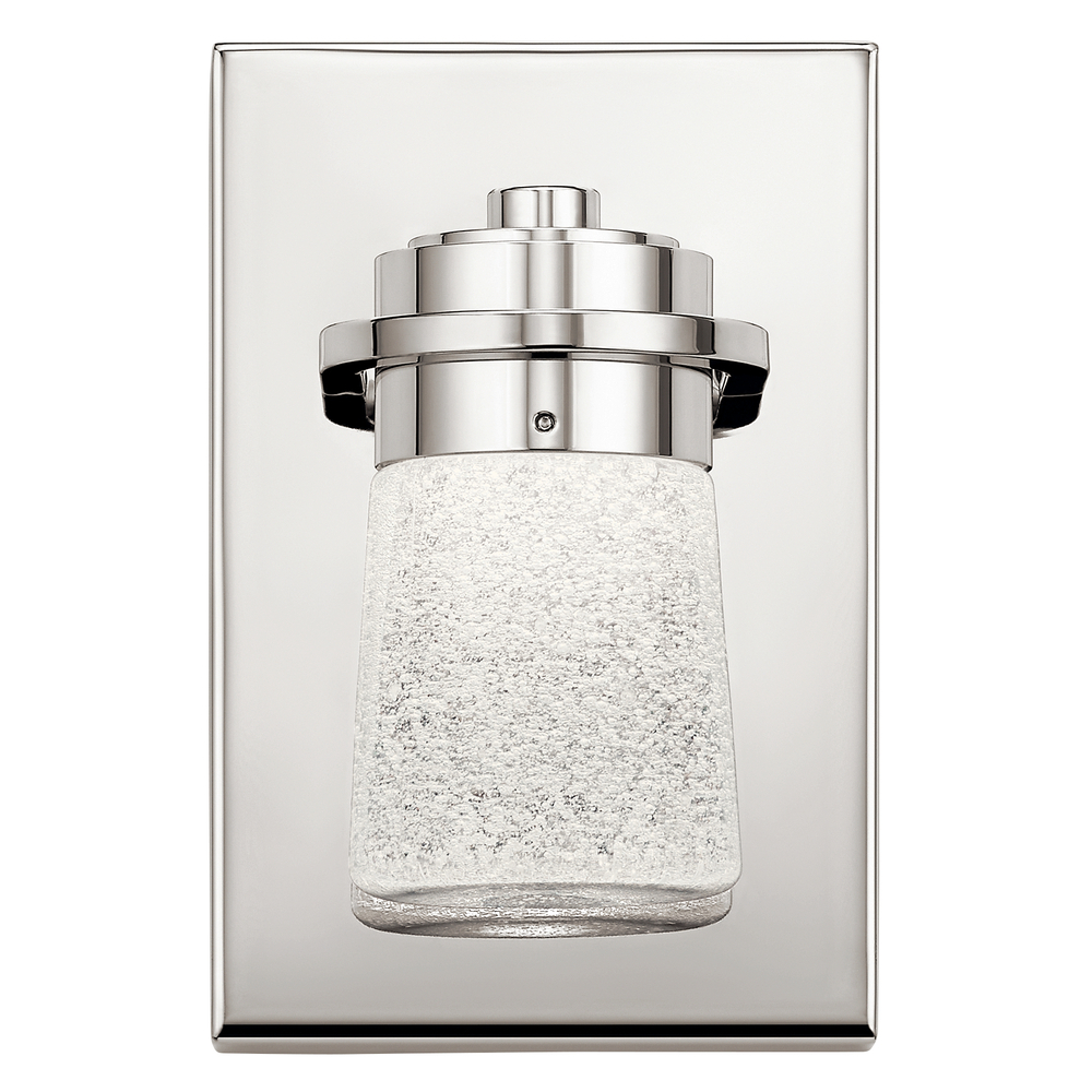 Vada 3000K LED 1 Light Wall Sconce Polished Nickel