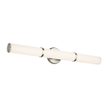 Kichler 55189NILED - Rosh 32" Bath Bar Large LED with White Glass in Brushed Nickel