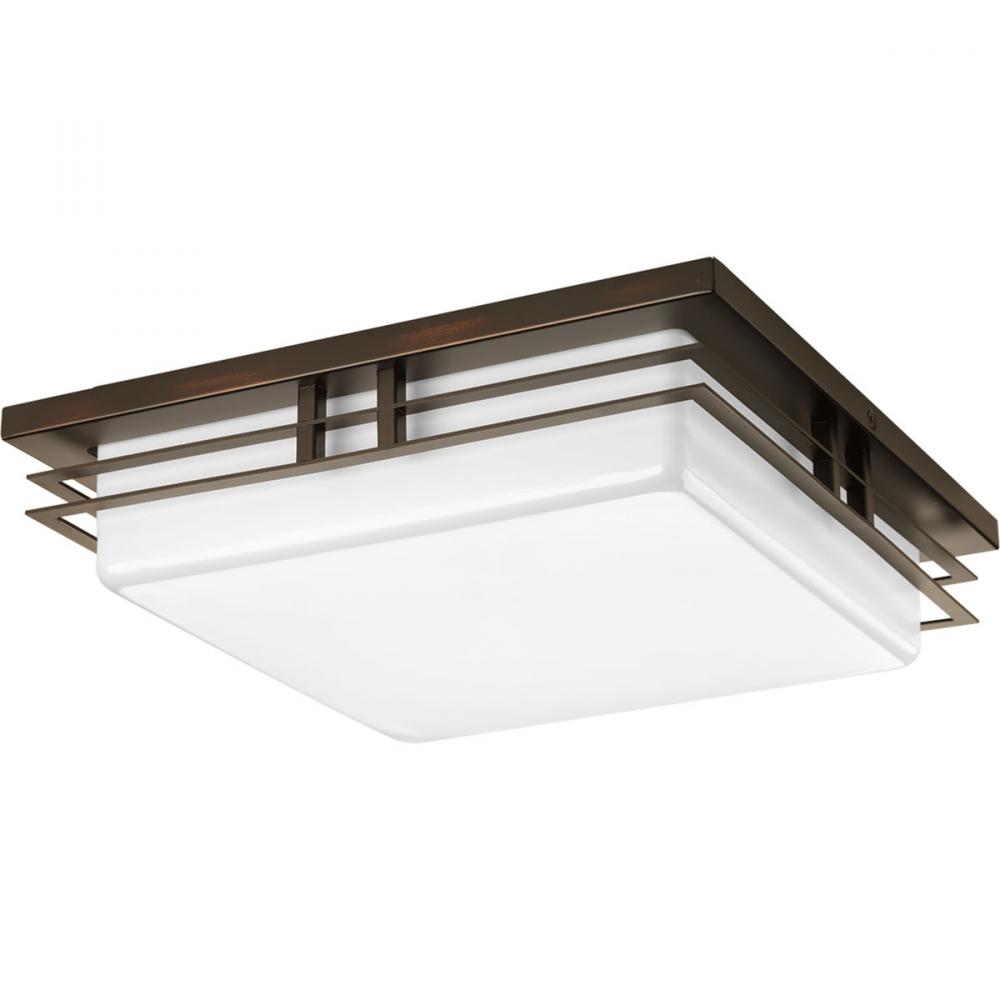 P3448-2030K9 2-17W LED 3000K FLUSH MOUNT