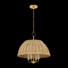 Mitzi by Hudson Valley Lighting H859804-AGB - Arwen Chandelier