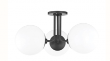  H105603-OB - STELLA-3 Light Semi Flush