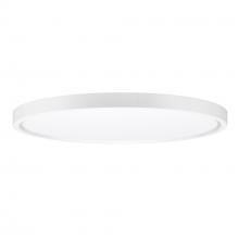 Artcraft AC6791WH - LED Flushmounts Collection 1-Light Flush Mount, White