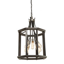 Artcraft AC11229BN - Sandalwood 8-Light Chandelier