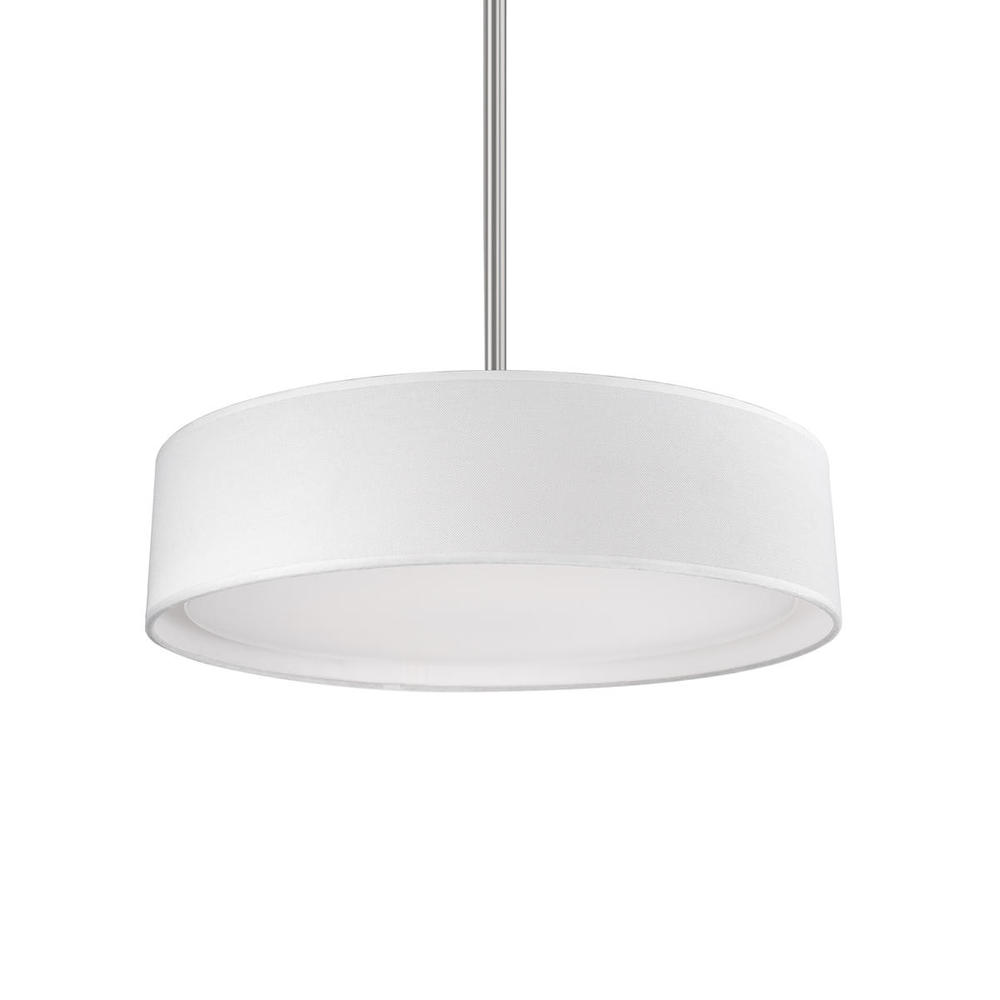 Dalton 16-in White LED Pendant