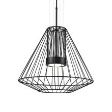 Kuzco Lighting Inc EP68420-BK - Arctic 20-in Black LED Exterior Pendant