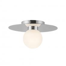 Kuzco Lighting Inc FM15510-CH-UNV - Elixir 10-in Chrome LED Flush Mount