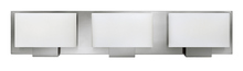 Hinkley Canada 53553BN-LED - Medium Three Light Vanity