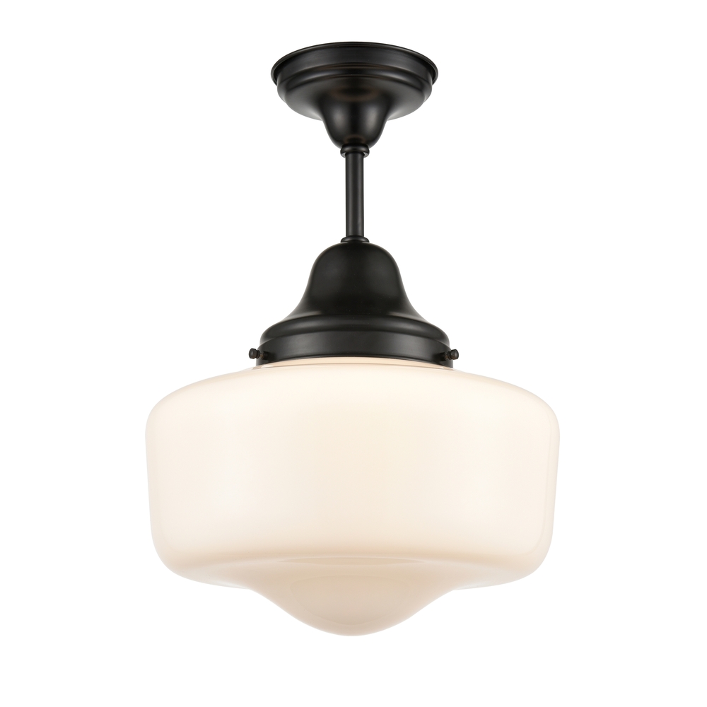 Schoolhouse Semi-Flush Mount