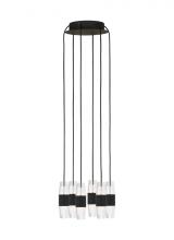 Visual Comfort & Co. Modern Collection SLCH38427B - Sean Lavin Lassell Short 6 Light Chandelier