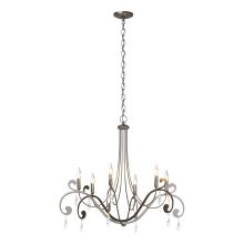 Hubbardton Forge - Canada 105057-SKT-14-CR - Stella 6 Arm Chandelier