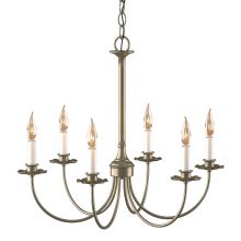 Hubbardton Forge - Canada 107060-SKT-84 - Simple Lines 6 Arm Chandelier