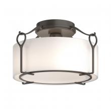 Hubbardton Forge - Canada 121142-SKT-07-GG0218 - Bow Medium Semi-Flush