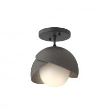 Hubbardton Forge - Canada 121377-SKT-10-20-GG0711 - Brooklyn 1-Light Double Shade Semi-Flush