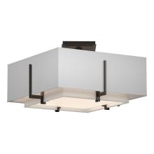 Hubbardton Forge - Canada 126507-SKT-14-SF1205-SJ1605 - Exos Square Small Double Shade Semi-Flush