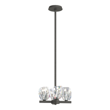 Hubbardton Forge - Canada 131061-SKT-MULT-20-CR - Gatsby 4-Light Semi-Flush/Pendant