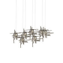 Hubbardton Forge - Canada 131095-SKT-LONG-07-II0728 - Tura 7-Light Seeded Glass Pendant