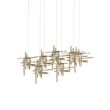 Hubbardton Forge - Canada 131095-SKT-LONG-84-II0728 - Tura 7-Light Seeded Glass Pendant