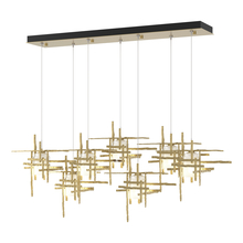 Hubbardton Forge - Canada 131096-SKT-STND-86-YC0305 - Tura 7-Light Frosted Glass Pendant