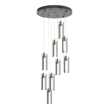 Hubbardton Forge - Canada 131104-SKT-STND-07-ZM0065 - Exos Glass 9-Light Pendant