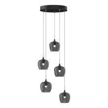 Hubbardton Forge - Canada 131123-SKT-STND-89-YL0709 - Ume 5-Light Pendant