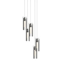 Hubbardton Forge - Canada 131124-SKT-LONG-20-ZM0065 - Exos Glass 5-Light Pendant