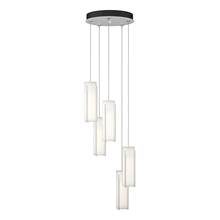 Hubbardton Forge - Canada 131124-SKT-STND-02-GG0065 - Exos Glass 5-Light Pendant