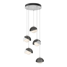 Hubbardton Forge - Canada 131125-SKT-STND-02-89-GG0711 - Brooklyn 5-Light Double Shade Pendant