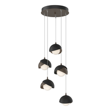 Hubbardton Forge - Canada 131125-SKT-STND-05-10-GG0711 - Brooklyn 5-Light Double Shade Pendant