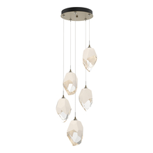 Hubbardton Forge - Canada 131138-SKT-LONG-84-WP0755 - Chrysalis 5-Light Large Crystal Pendant