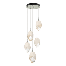 Hubbardton Forge - Canada 131138-SKT-LONG-85-WP0755 - Chrysalis 5-Light Large Crystal Pendant