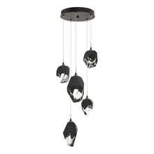 Hubbardton Forge - Canada 131139-SKT-LONG-14-BP0756 - Chrysalis 5-Light Mixed Crystal Pendant