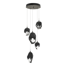 Hubbardton Forge - Canada 131139-SKT-LONG-20-BP0756 - Chrysalis 5-Light Mixed Crystal Pendant