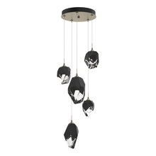 Hubbardton Forge - Canada 131139-SKT-LONG-84-BP0756 - Chrysalis 5-Light Mixed Crystal Pendant