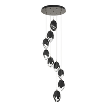 Hubbardton Forge - Canada 131141-SKT-LONG-07-BP0755 - Chrysalis 9-Light Large Crystal Pendant