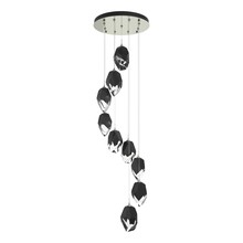 Hubbardton Forge - Canada 131141-SKT-LONG-85-BP0755 - Chrysalis 9-Light Large Crystal Pendant