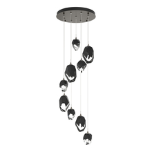 Hubbardton Forge - Canada 131142-SKT-LONG-07-BP0756 - Chrysalis 9-Light Mixed Crystal Pendant