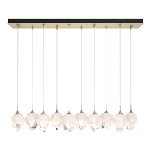 Hubbardton Forge - Canada 131143-SKT-LONG-86-WP0754 - Chrysalis 10-Light Small Crystal Pendant