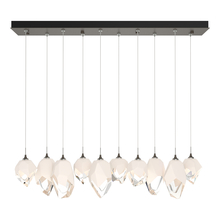 Hubbardton Forge - Canada 131145-SKT-LONG-07-WP0756 - Chrysalis 10-Light Mixed Crystal Pendant