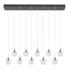 Hubbardton Forge - Canada 131203-SKT-STND-07-ZM0709 - Ume 10-Light Pendant