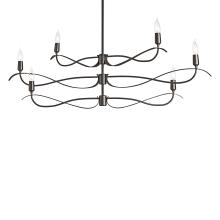 Hubbardton Forge - Canada 136350-SKT-MULT-07 - Willow 6-Light Small Chandelier